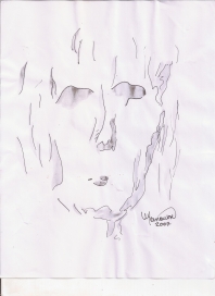Abstracción del rostro Humano #7