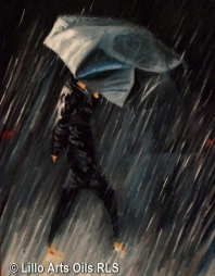 Caminando bajo la lluvia