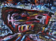 El Prisionero de Balzak,2011,Oleo sobre lienzo