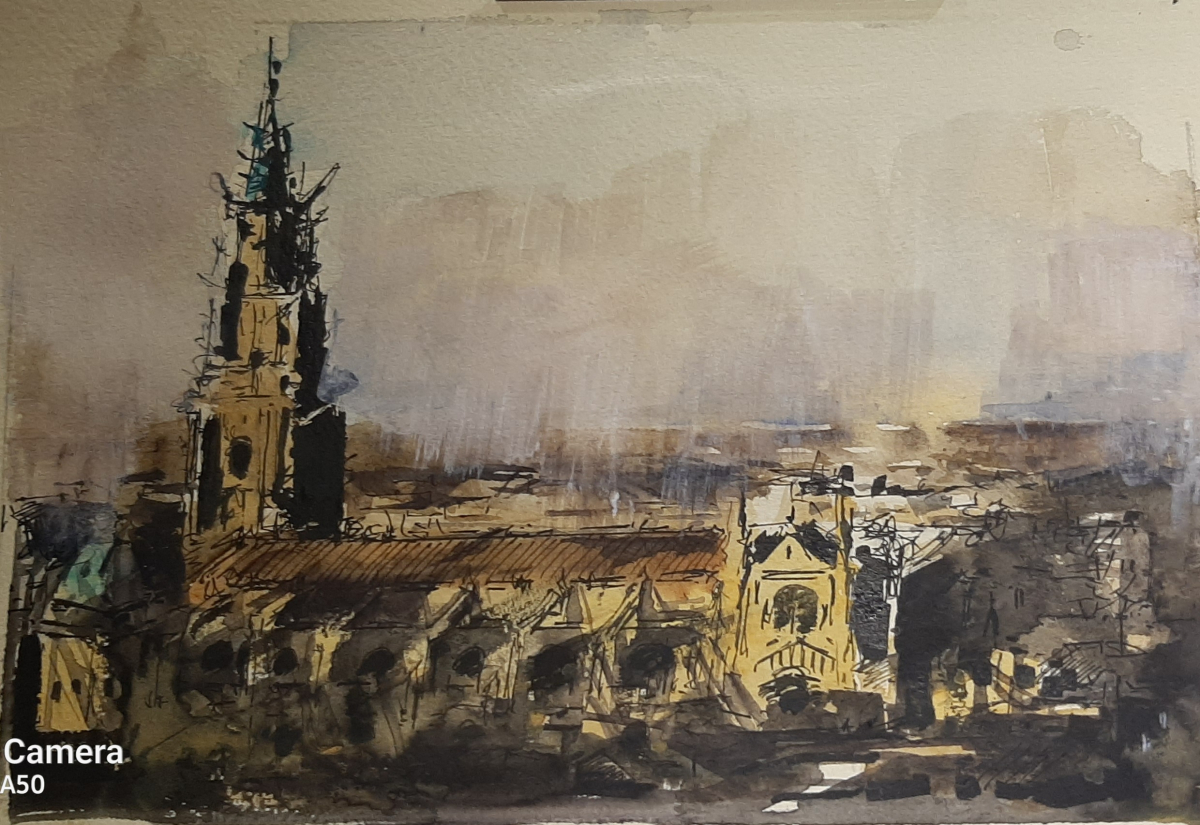 Catedral de Toledo 19x23 cm